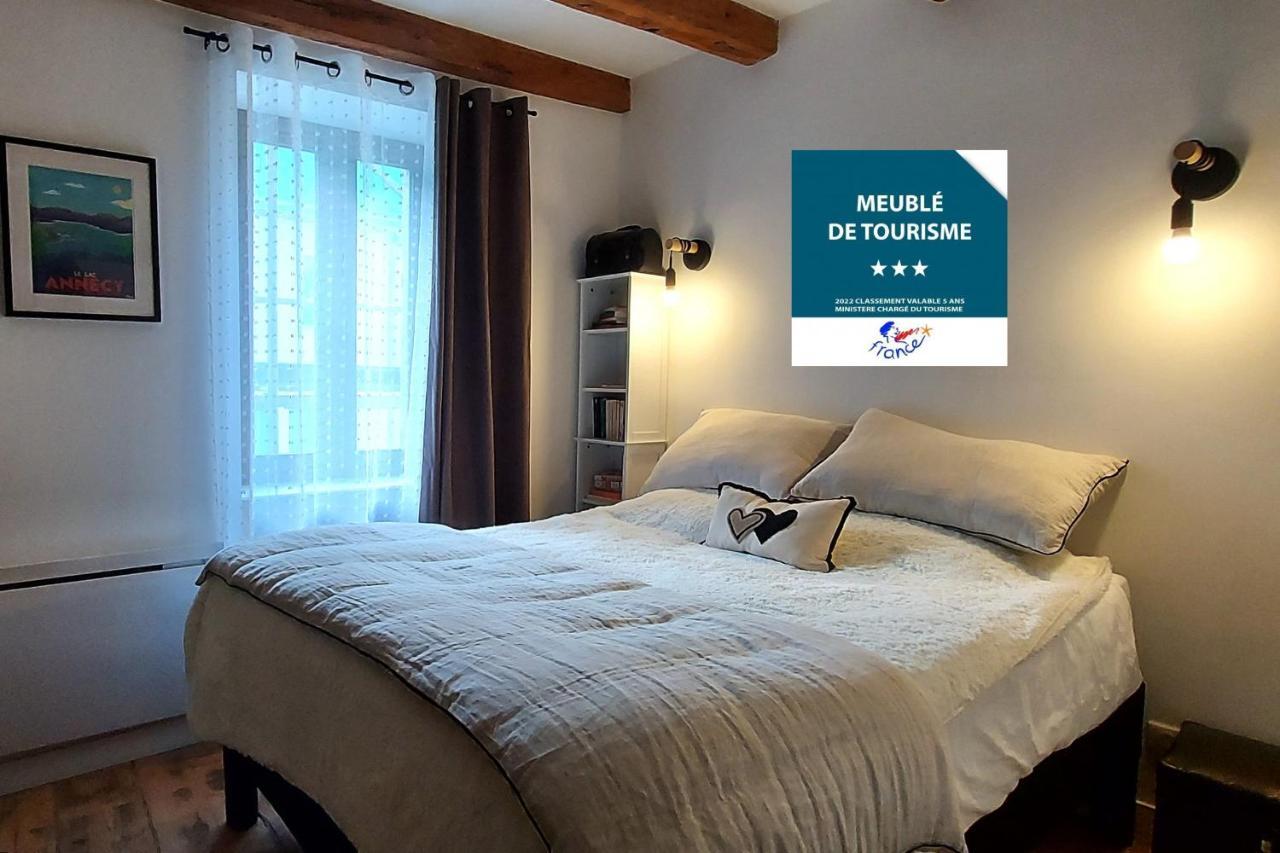 Dolce Vita: 2 Personnes, Douillet, Cosy & Central Annecy Extérieur photo